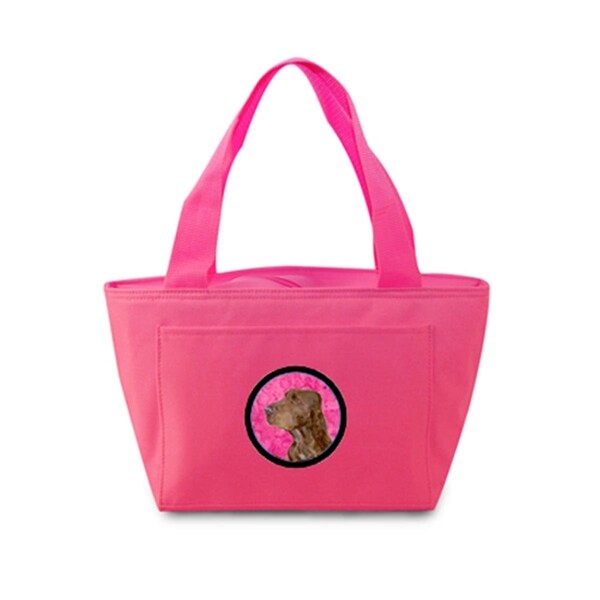 Carolines Treasures Pink Field Spaniel Zippered Insulated School Washable And Stylish Lunch Bag Cooler - SS4801-PK-8808