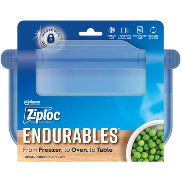 Top Chef 8 oz 1 Cup Ziploc Endurables Small Pouch Storage Bag - TO3858874