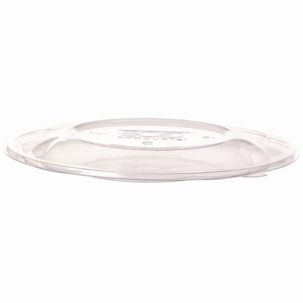 Eco-Products Salad Bowl Lids, Lids for 64 oz Squat Salad Bowls, 9.5" Diameter, Clear, PK300, 300PK - EP-SBS64LID