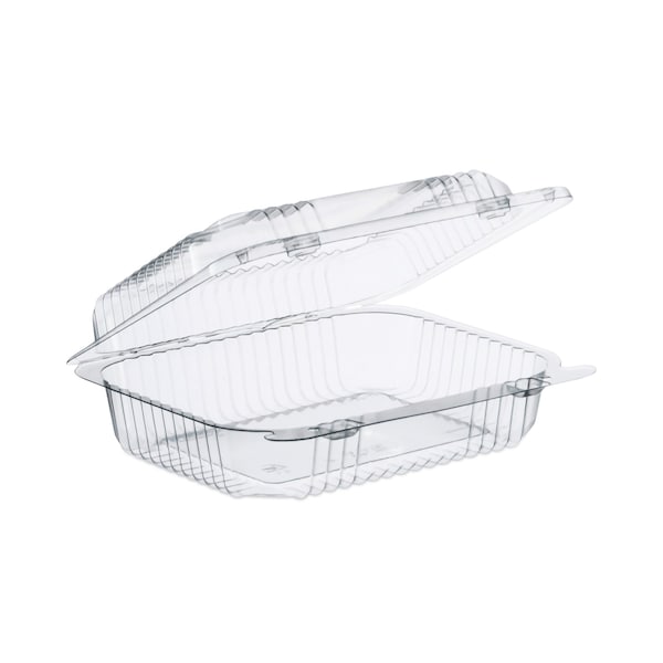 Dart StayLock Clear Hinged Lid Containers, 6 x 7 x 2.1, Clear, 250PK - C26UT1