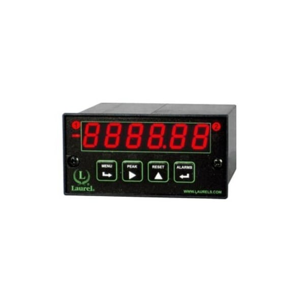 Electrónica Laurel Electrónica Contador Digital de Dos Canales, Led Rojo, Dos Relés de Contacto Forma C de 8 A - L60100FR