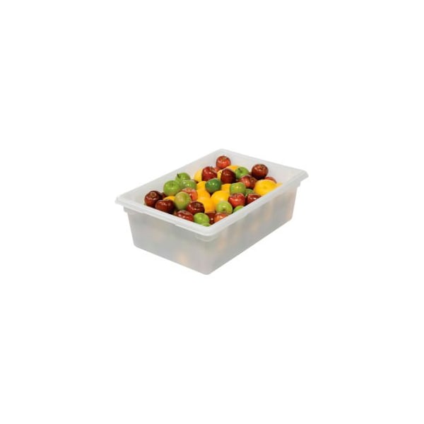 Rubbermaid Commercial Rubbermaid 3500-00 White Plastic Box 12.5 Gallon 18 x 26 x 9 - FG350000WHT
