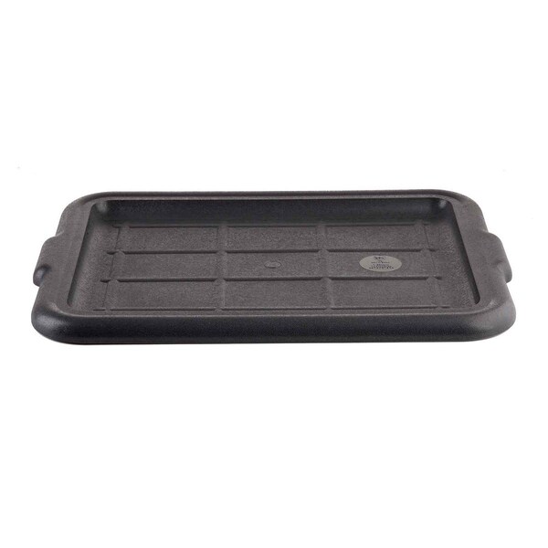 Tablecraft Bus Tub/ Tote Cover, 22"X16"X1", Hipp, Blk - 1531B