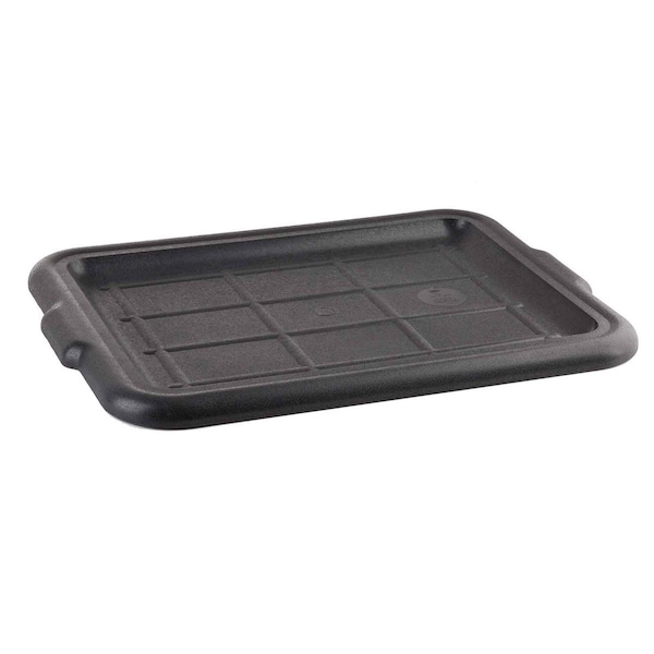 Tablecraft Bus Tub/ Tote Cover, 22"X16"X1", Hipp, Blk - 1531B