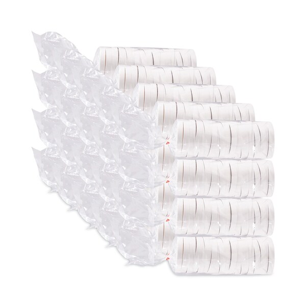 Dart Paper Lids for 32oz Food Containers, White, Vented, 4.6"Dia, PK500 - CH32A-4000