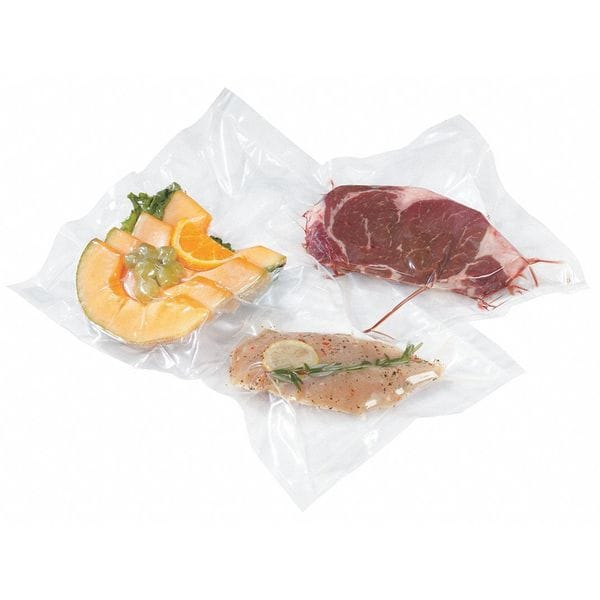 Vollrath Vacuum Sealer Bag, 6 In L, 12 In W, PK100 - 40812
