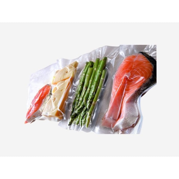 Sealer Sales 8" x 12" Channel Vacuum Pouches, 100pcs, 100PK - MR-0812-100