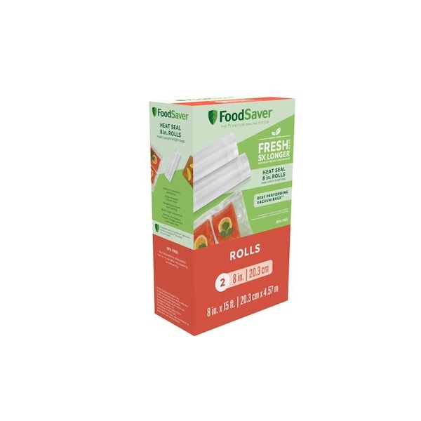Foodsaver FoodSaver Clear Vacuum Sealer Roll 2 pk - 2185571