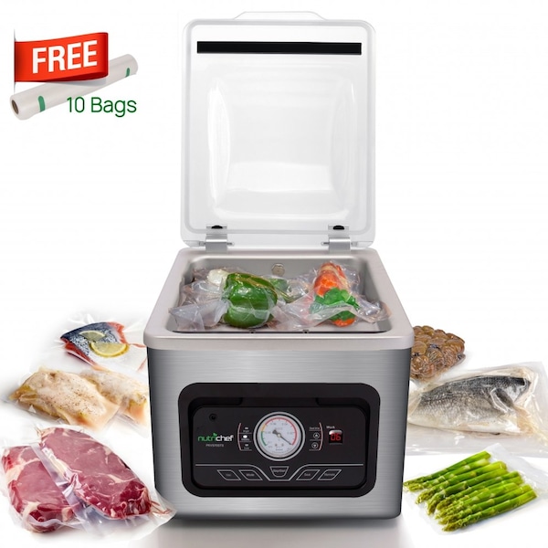 Nutrichef Commercial Chamber Food Vacuum Sealer - PKVS70STS