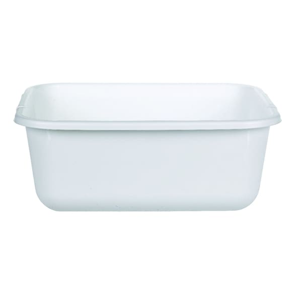 Rubbermaid Rubbermaid White Plastic Dishpan 11.4 qt - 2951-AR WHT