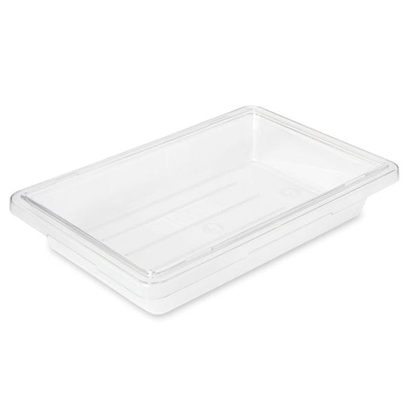 Rubbermaid Commercial Food Box, 8 qt., Clear - FG330700CLR