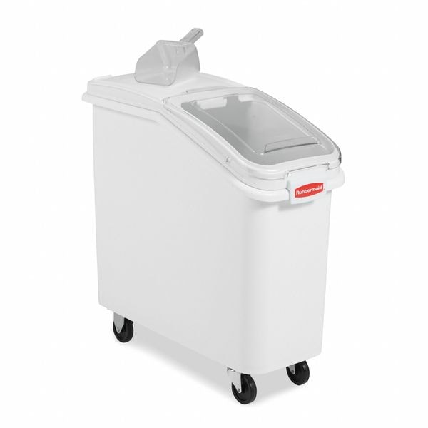 Rubbermaid Commercial 400 cup Mobile Ingredient Bin - FG360088WHT