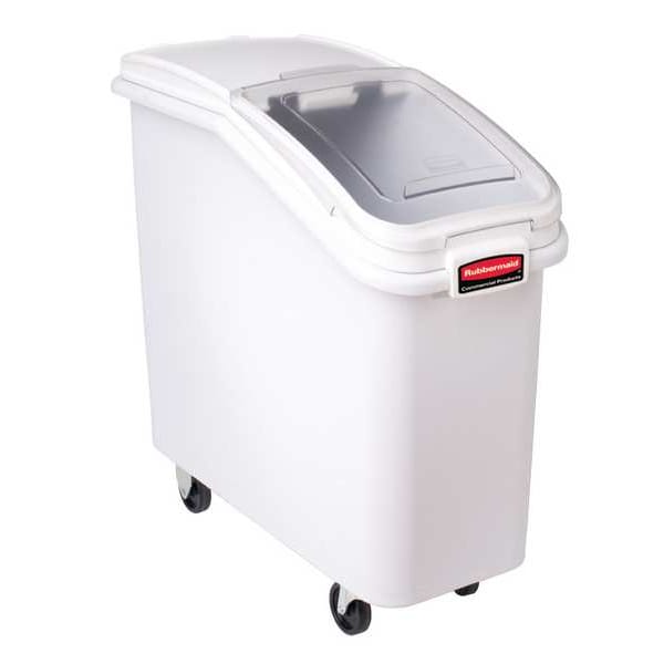 Rubbermaid Commercial 400 cup Mobile Ingredient Bin - FG360088WHT