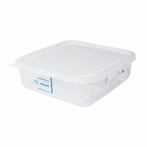 Rubbermaid Commercial Square Storage Container Lid, White - FG650900WHT