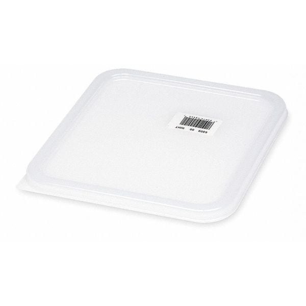 Rubbermaid Commercial Square Storage Container Lid, White - FG650900WHT
