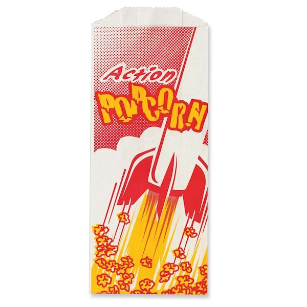 Great Western Popcorn Bags 8", PK1000 - 11011
