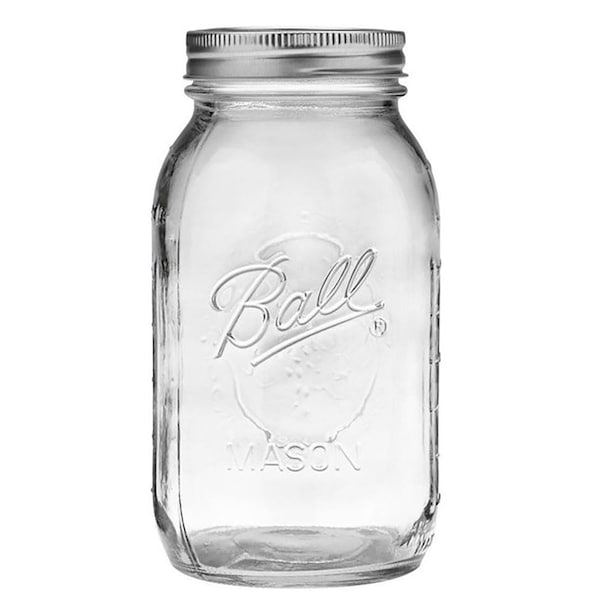 Ball Ball Regular Mouth Mason Jar 32 oz 12 pk - 62000