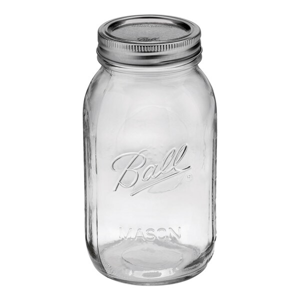 Ball Ball Regular Mouth Mason Jar 32 oz 12 pk - 62000
