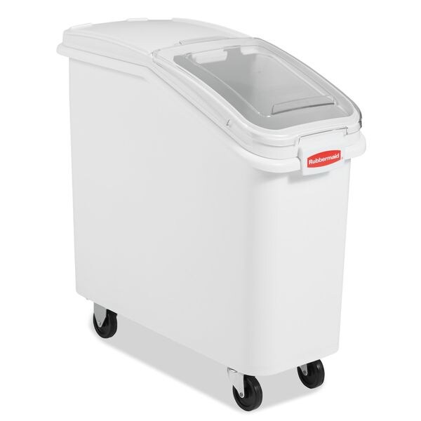 Rubbermaid Commercial Storage Bin Lid, W 12 1/8, w/32 oz. Scoop - FG9F7700CLR