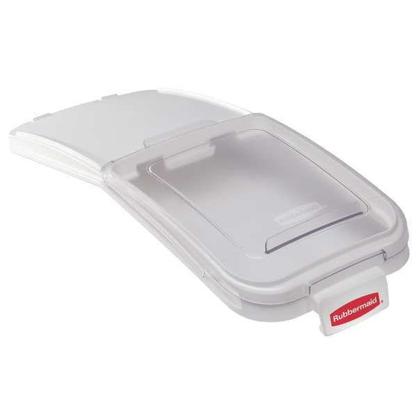 Rubbermaid Commercial Storage Bin Lid, W 12 1/8, w/32 oz. Scoop - FG9F7700CLR