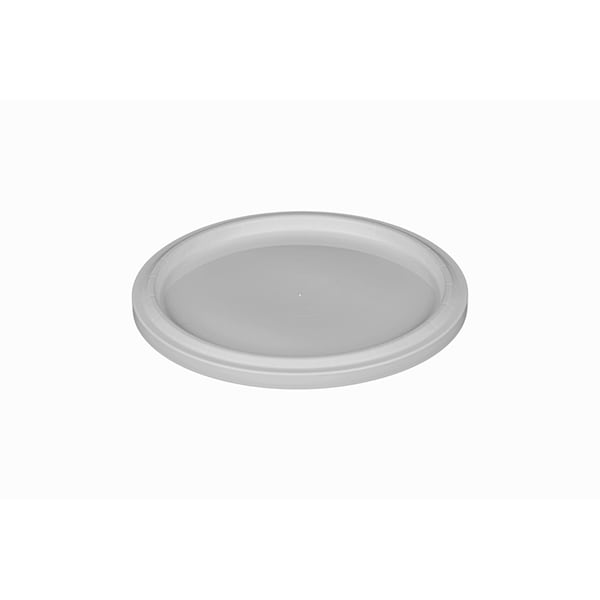 Basco Ice Cream Tub Lid, 3 Gallon, White - RP2130-SNAP CVR