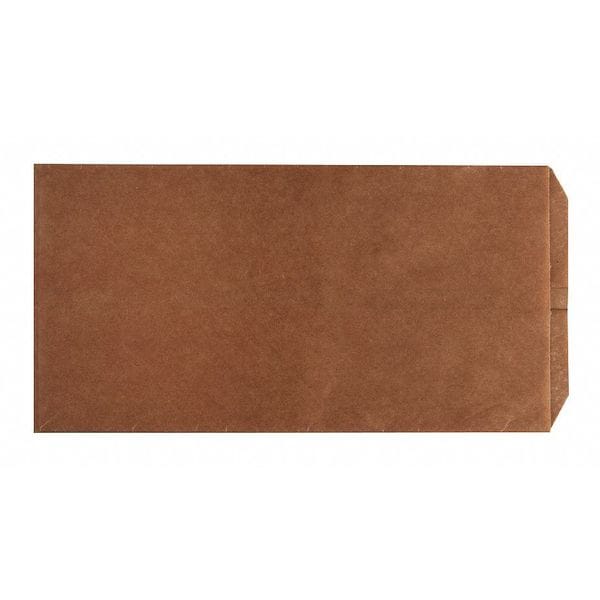 Crownhill Natural Kraft Receptacle Bags, 7 1/4 x 6 3/4 x 14", PK 1000 - F-4057