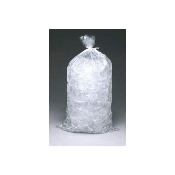 Lk Packaging Caterer Ice Bags, 29"W x 36"L, 2.75 Mil, 40 Lb. Capacity, Clear, 250/Pack - 9F1836