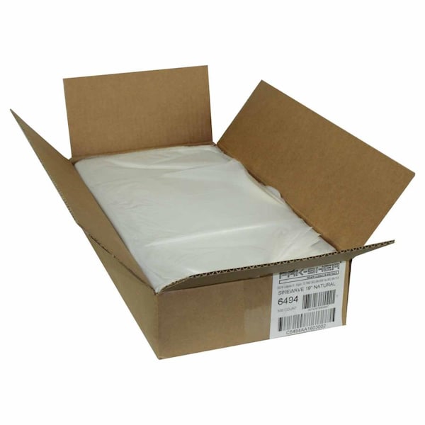 Pak-Sher Pak-Sher 19"x19"x9.5" Colored Tab Clear Bag, PK500 - 6494