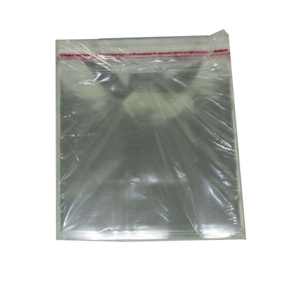 Pak-Sher Pak-Sher 6.5"x6.5" Tape Cookie Bag, PK2000 - 6917