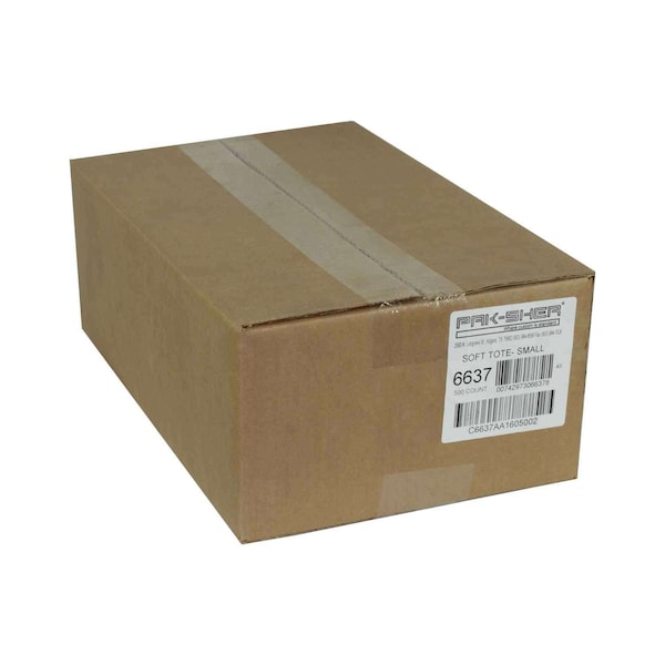 Pak-Sher Pak-Sher 19"x19"x9.5" Soft White Tote Bag, PK500 - 6637