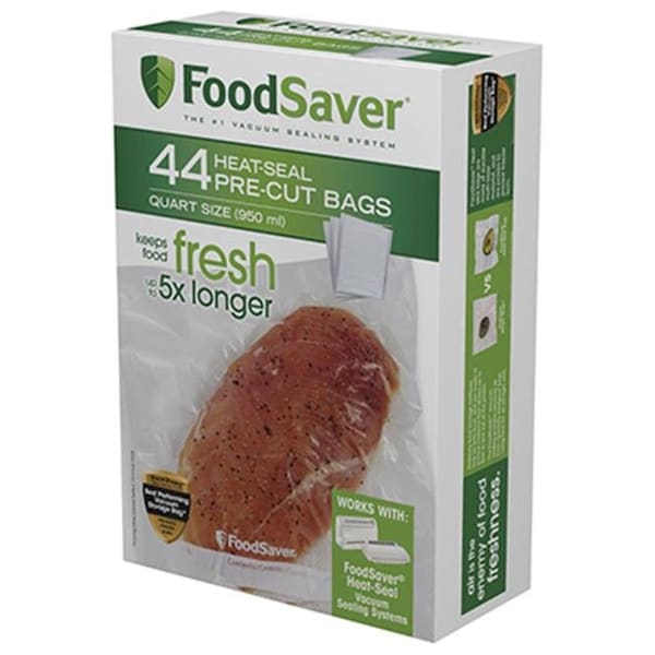 Foodsaver FoodSaver FSFSBF0226-P00 Foodsaver Quart Bags - 44 Count - 182877