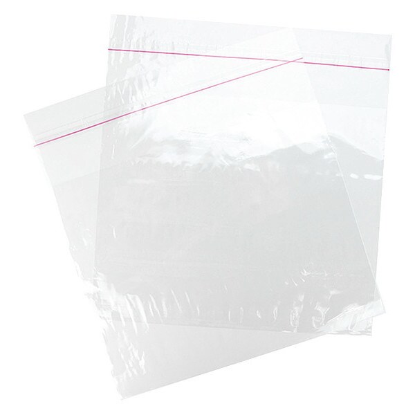 Fantapak Sndwch Bag, Lip/Tape, 1.25mil, 10x8", PK1000 - PP-1083LIP/TAPE