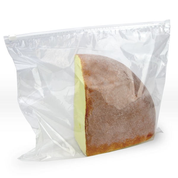 Fantapak Anti-Microbial Deli Chub Bag, Sli, PK500, Width: 15 - SZANTIMICLRG