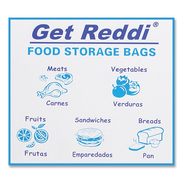 Inteplast Group Food Bags, 8 qt, 0.85 mil, 8" x 18", Clear, PK1000 - PB080418