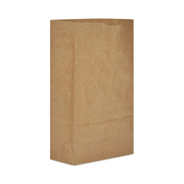 Ajm Packaging Grocery Bag, 9.25 x 24.75, Brown, 1000PK - BAG GX6