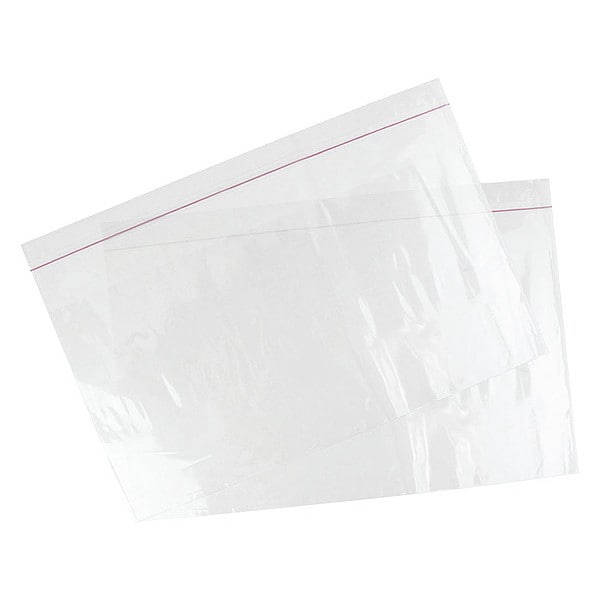 Fantapak Sndwch Bag, Lip/Tape, 1.25mil, 18x9", PK1000 - PP-1893LIP/TAPE
