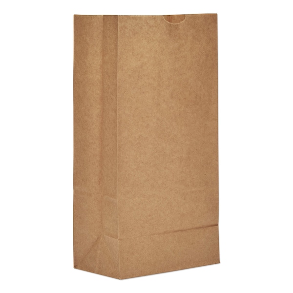 General Grocery Paper Bags, 35 lbs Cap, No 8, 6.13 x 4.17 x 12.44, Kraft, PK2000 PK - BAG GK8