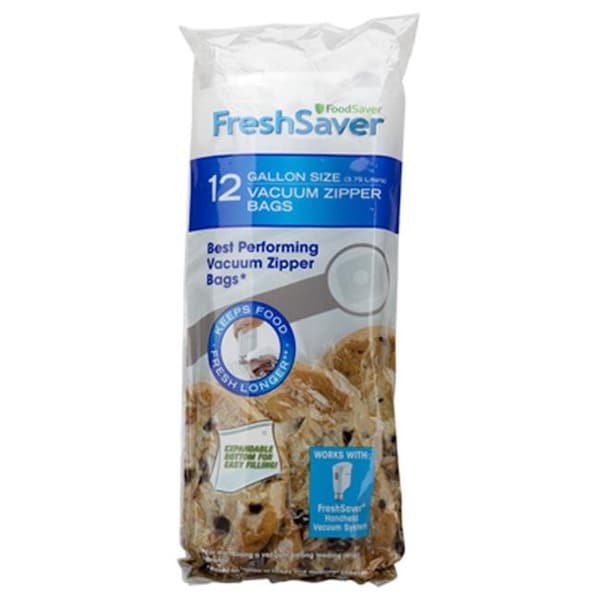 Foodsaver FoodSaver FSFRBZ0316-P00 Gallon Bag FoodSaver - 12 Count - 198050