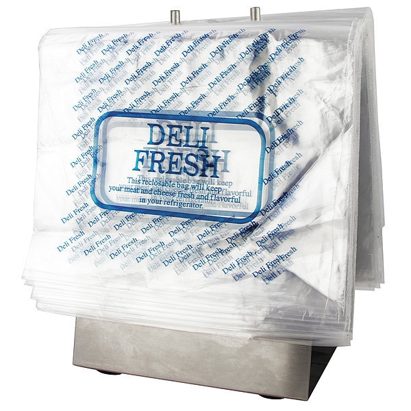 Reloc Zippit Deli Bag, Top Ldng, 1.25 mil, 10"x8", PK1000 - DELI-BAG-1-BLUE