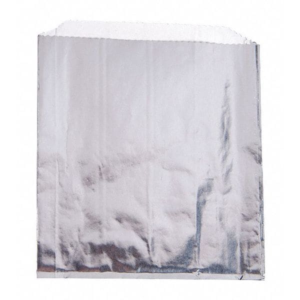 Value Brand Foil Sandwich Bags, 6 x 3/4 x 6 1/2", PK1000 - E-7134