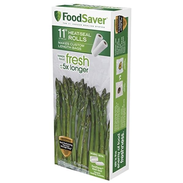 Foodsaver FoodSaver FSFSBF0626-P00 11 in. x 16 ft. Foodsave Roll - 2 Pack - 183932