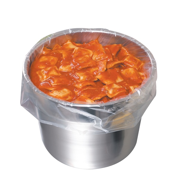 Panhandlers High Density 1/4 Size Pan 18"x14" Twist Tie Steam Pan Liner, PK250 - 303679982