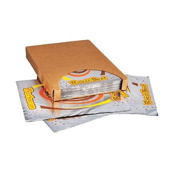 Crownhill Foil Sheets, Printed - Barbeque, 10 1/2 x 14", PK 500 - F-3777