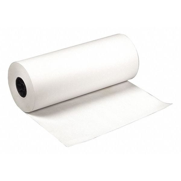 Crownhill White Butcher Paper Roll, 40 lb, 15" x 1000' - E-7519