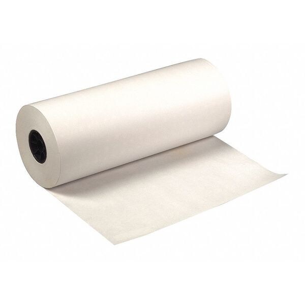 Crownhill White Butcher Paper Roll, 40 lb, 24" x 800' - E-7537