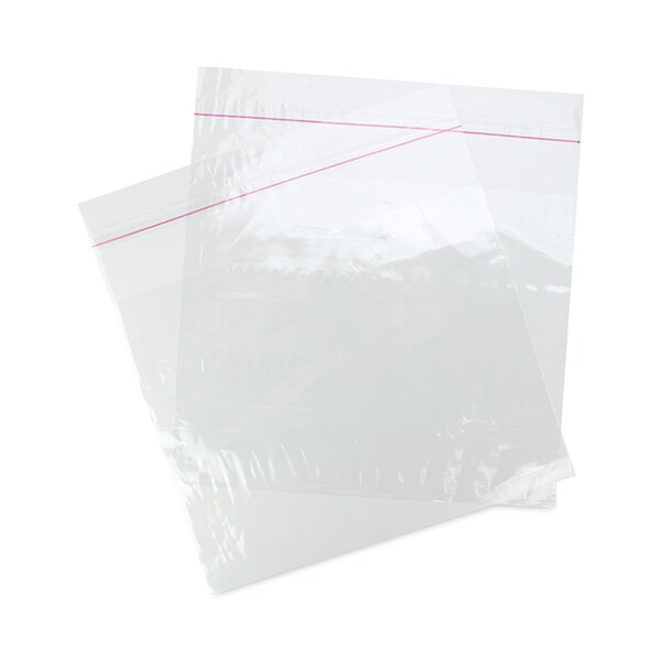 Fantapak Sandwich Bags with Resealable Tape Closure, 1.25 mil, 10 x 8, Clear, 1000PK - MGP PP-1083LIP