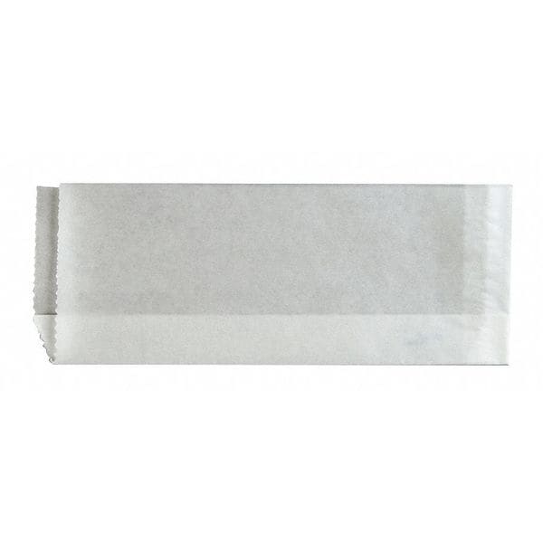 Crownhill Paper Double Opening Hot Dog Bags, 3 1/2 x 2 x 9", PK1000 - F-4045
