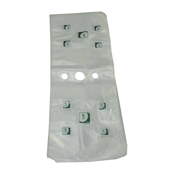 Pak-Sher Pak-Sher 6.3x7 No 5 Portion Food Storage Bag, PK2000 - 5874