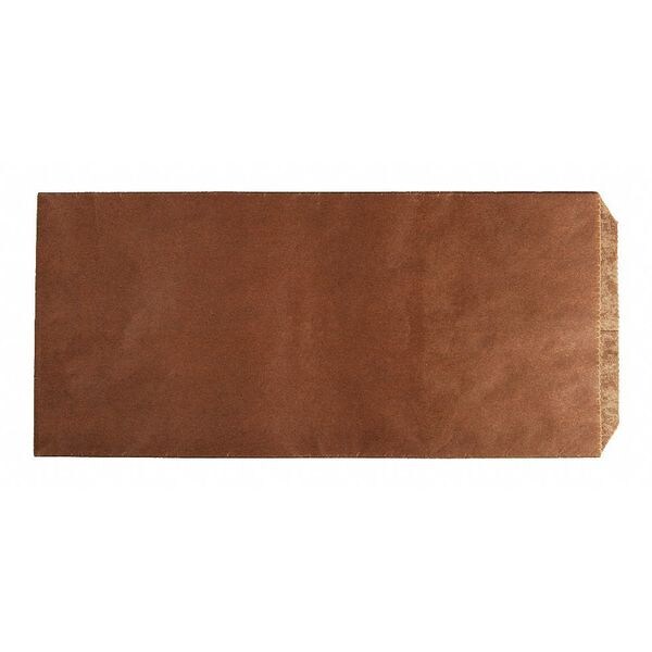 Crownhill Natural Kraft Receptacle Bags, 8 x 7 3/4 x 17 1/8", PK 500 - F-4058