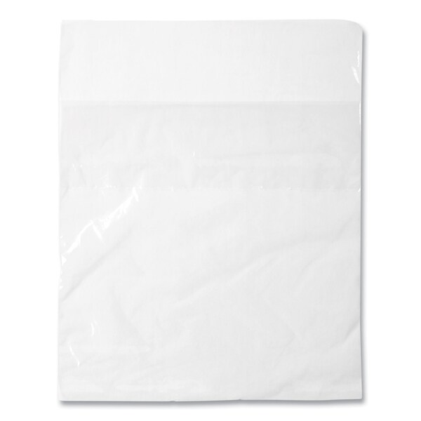 Amercareroyal Flip Top Bag, 7 in. x 7 in., Clear, 2000PK - FTS77